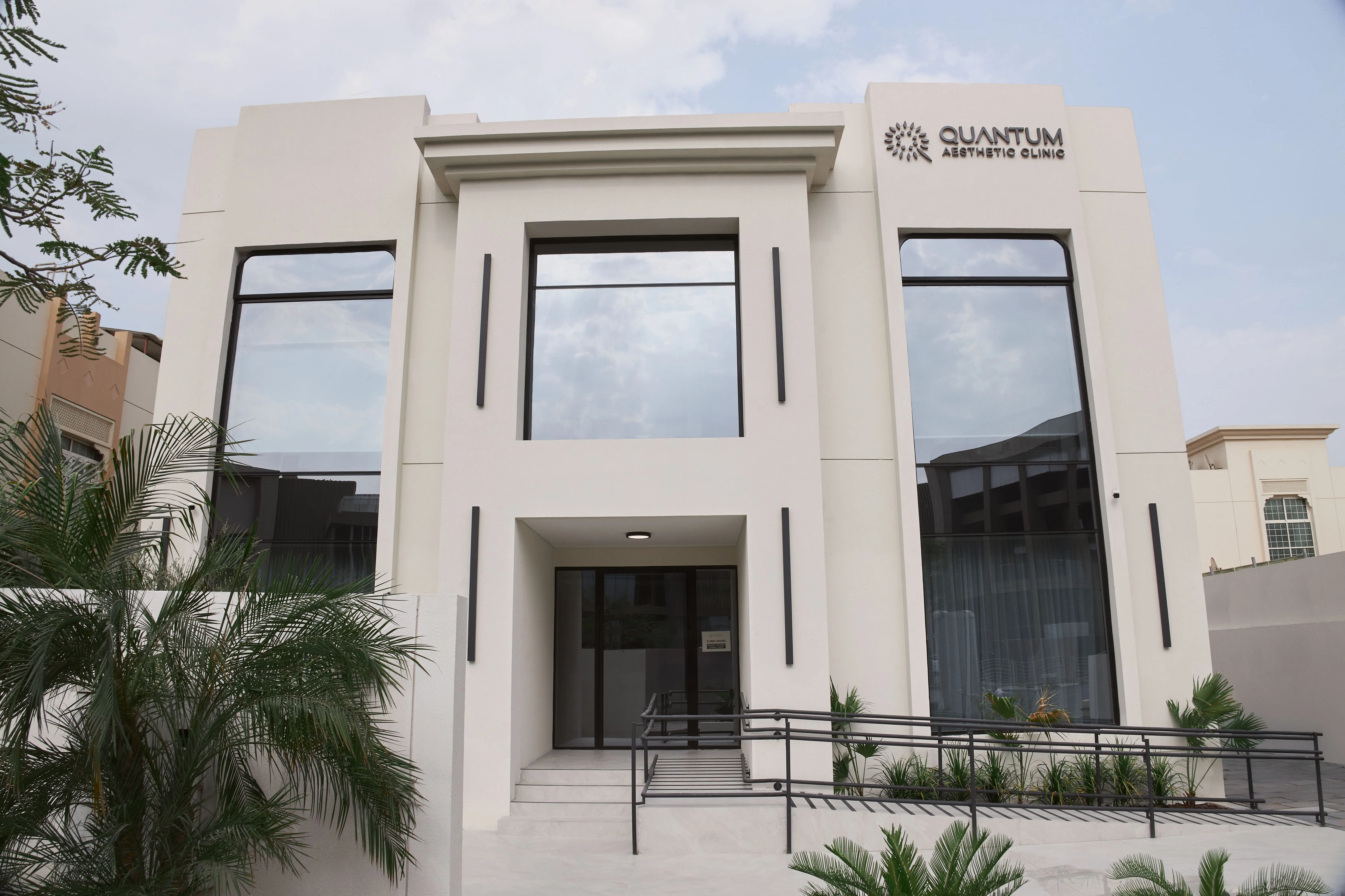Interior of The Quantum Clinics villa on Jumeirah Beach Road